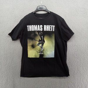 Thomas Rhett Shirt Womens XL Black Graphic Concert‎ Tee Official